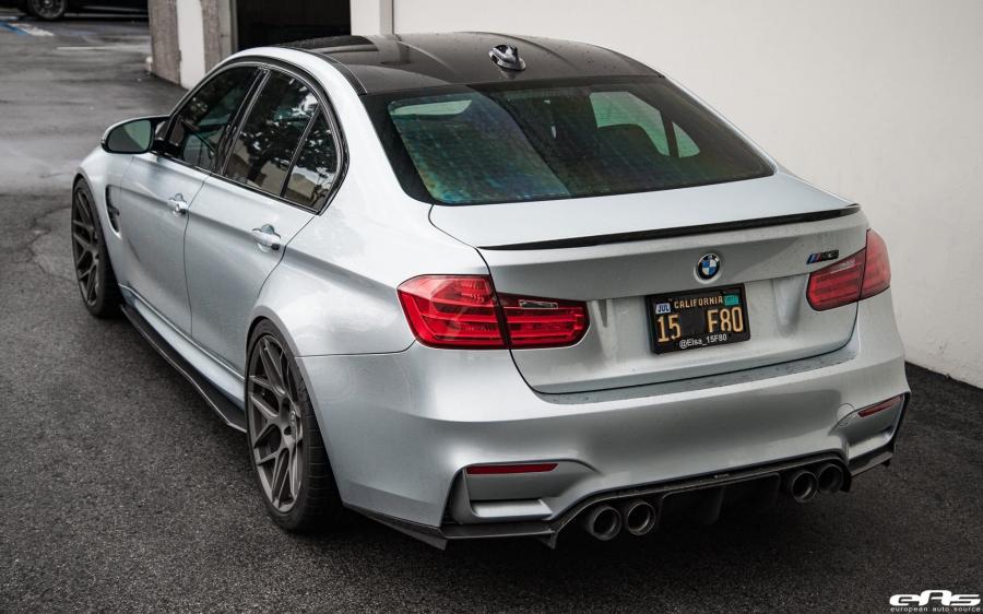  BMW M3 Sedan in Silverstone Metallic by EAS 2017 года  (фото 5 из 6)